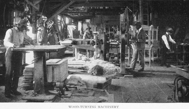 Wood-turning machinery