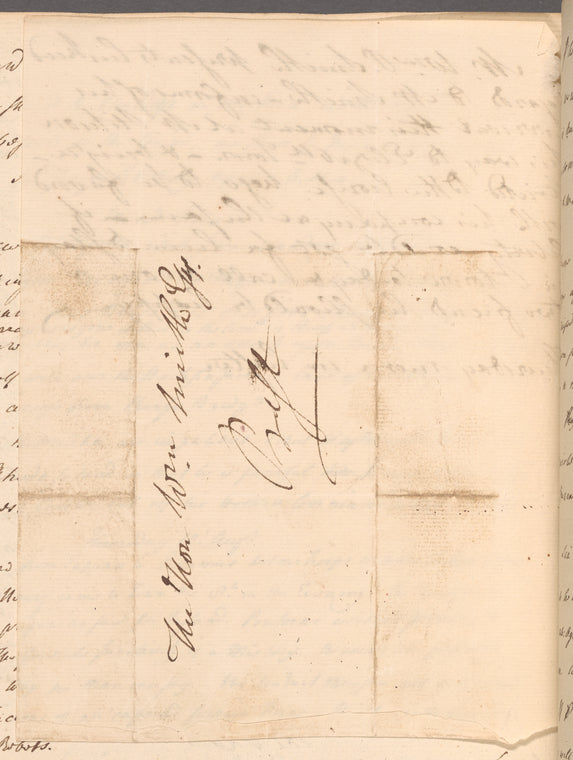 Note from William P. [William Peartree] Smith to William Smith Jr