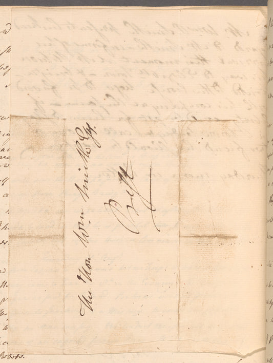 Note from William P. [William Peartree] Smith to William Smith Jr