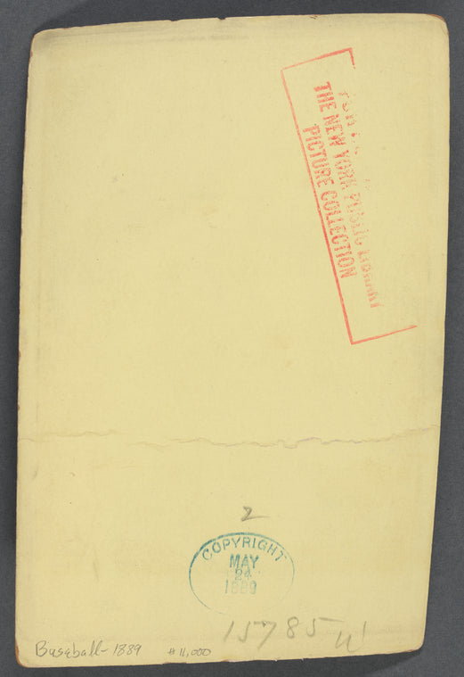 Charles F. Whitney, Third Base, St. Joseph Clay Eaters