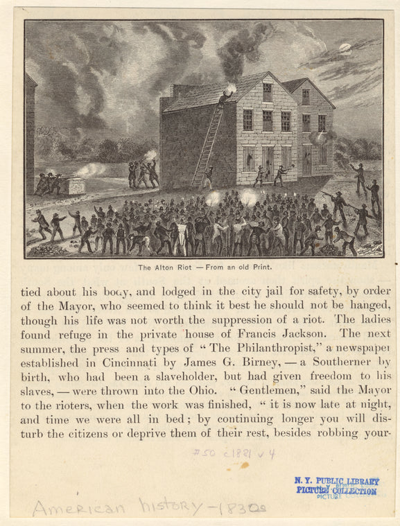 The Alton riot