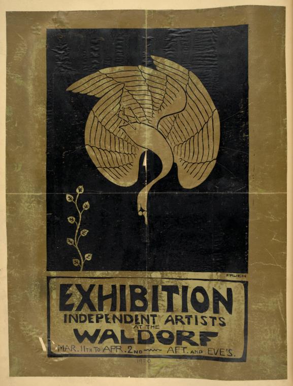 Exhibition independent artists at the Waldorf