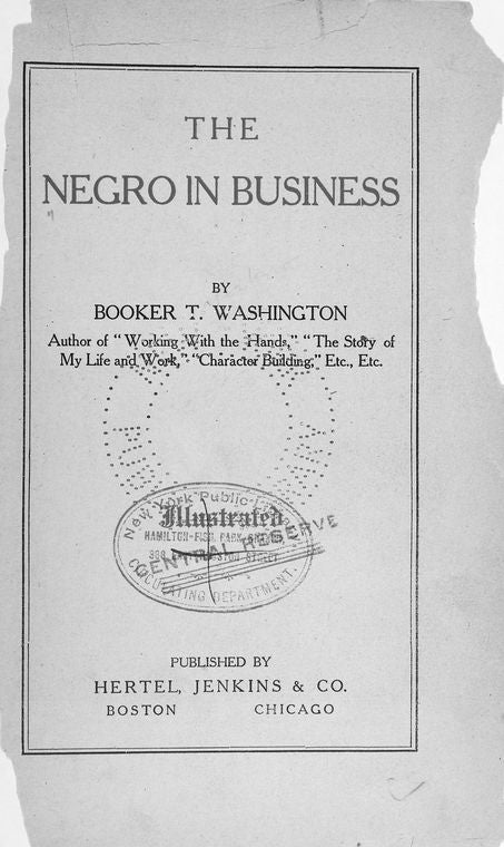 The Negro in Business