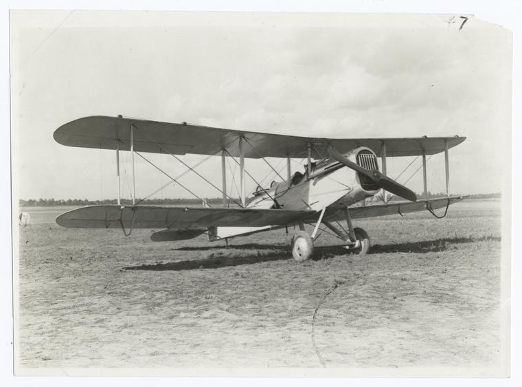 American Ship DH4 used against the Germans for observation and day bombing