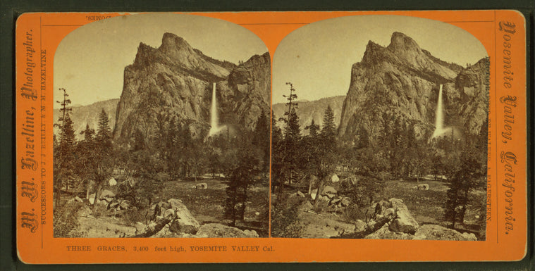 Three Graces, 3,400 feet high, Yosemite Valley, Cal.
