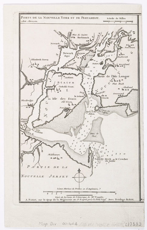 Ports de la Nouvelle York et Pertamboy : aux anglois