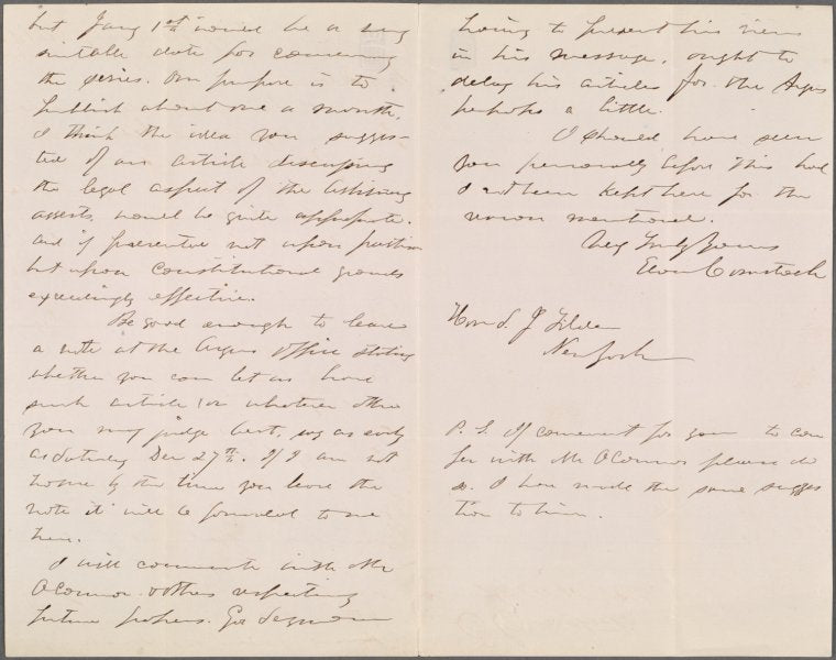 Comstock, Elon
