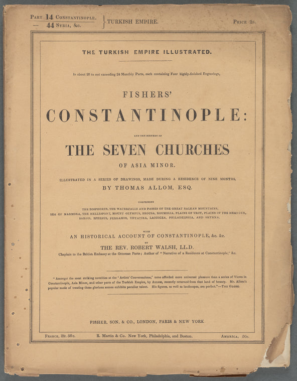 Constantinople and the scenery of the Seven Churches of Asia Minor illustrated