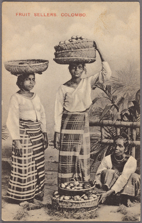 Fruit sellers, Colombo.