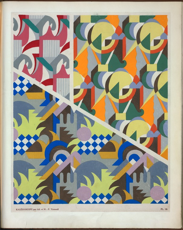 Three abstract motifs