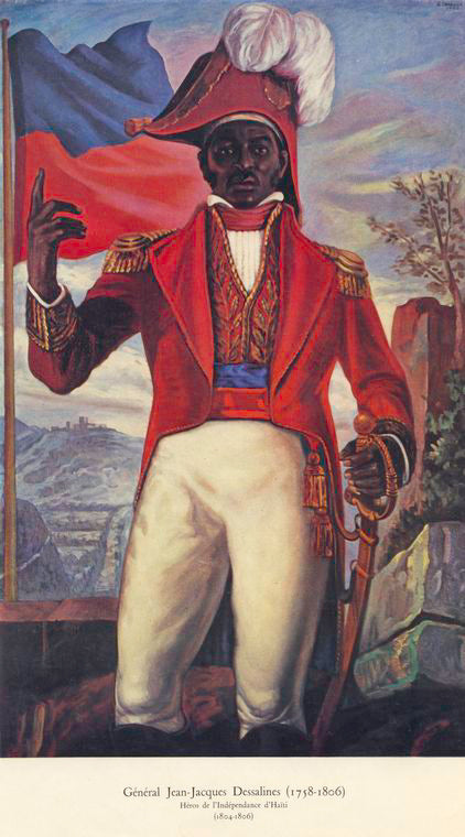 Général Jean-Jacques Dessalines (1758-1806). Héros de I'Indépendance d'Haïti (1804-1806)
