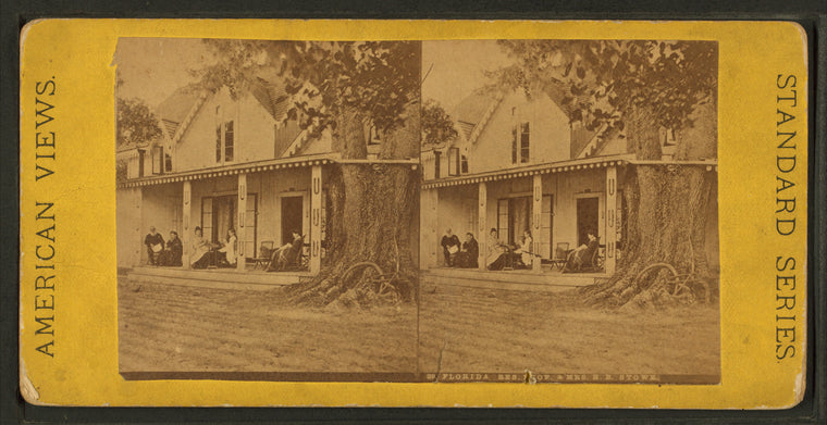 Florida res., Prof. & Mrs. H. B. Stowe.