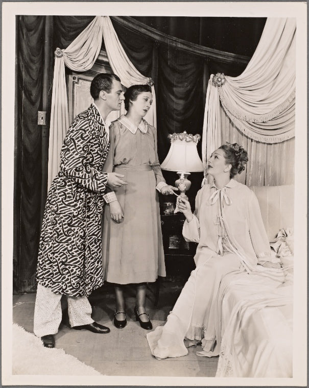 A scene from the 1948 revival of Noël Coward's "Tonight at 8:30."