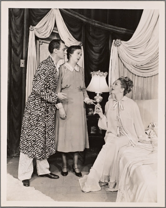 A scene from the 1948 revival of Noël Coward's "Tonight at 8:30."