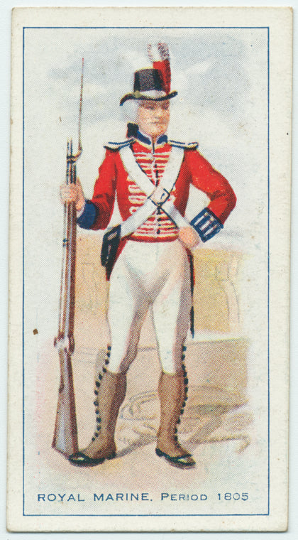 Royal marine, period 1805.
