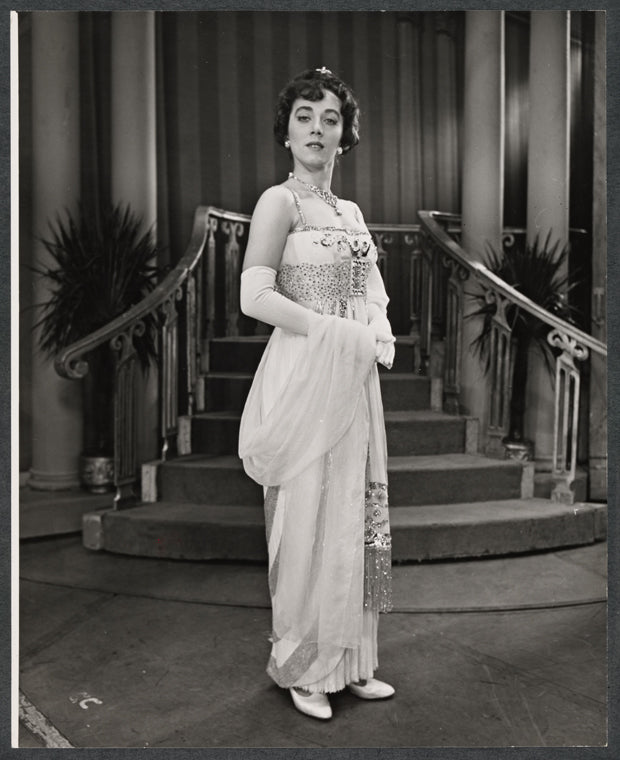 Caroline Dixon in the touring stage production My Fair Lady