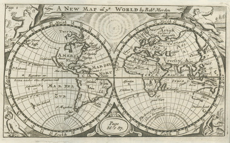 A new map of ye world
