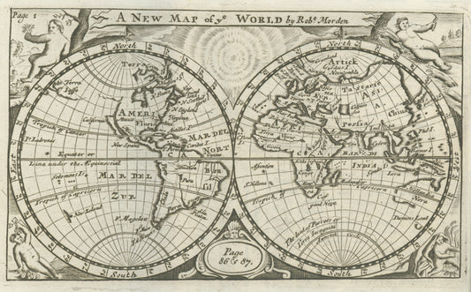 A new map of ye world
