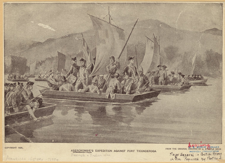 Abercrombie's expedition against Fort Ticonderoga
