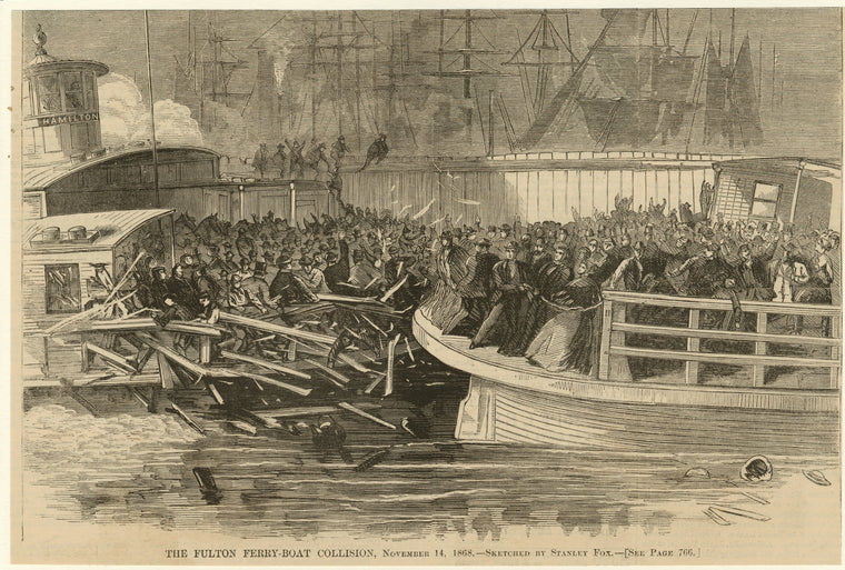 The Fulton ferry-boat collision, November 14, 1868