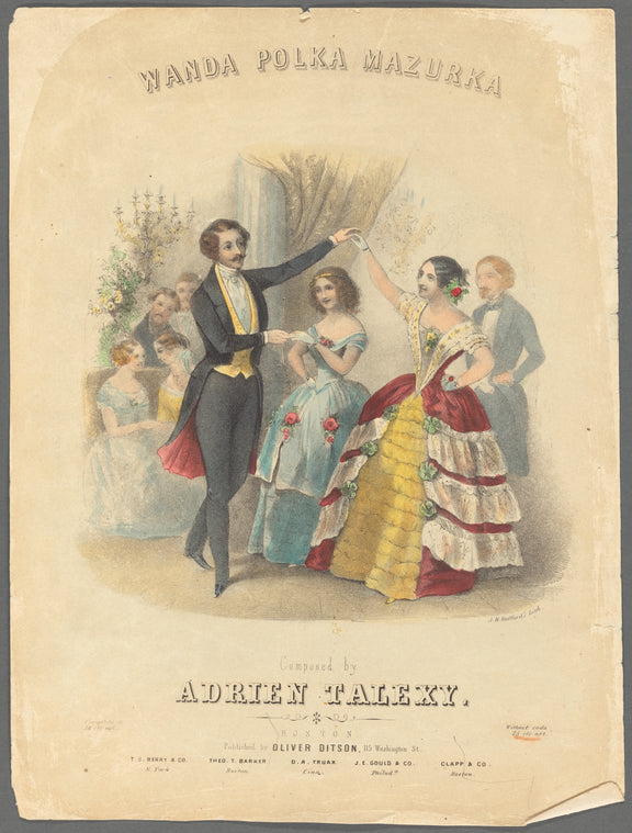 Wanda polka mazurka, composed by Adrien Talexy