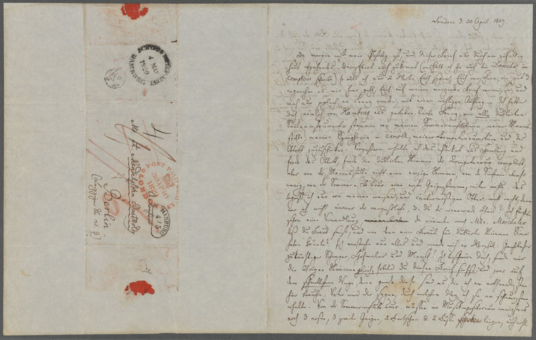 Letter from FMB to Abraham Mendelssohn-Bartholdy, 1829 Apr. 30