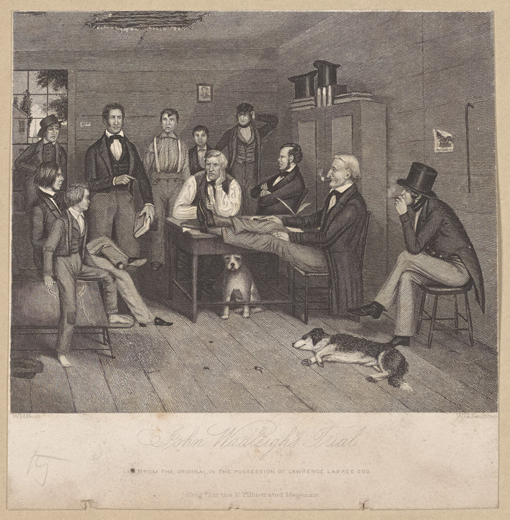 John Wadleigh's trial. From the original in the possession of Lawrence Labree, Esq.