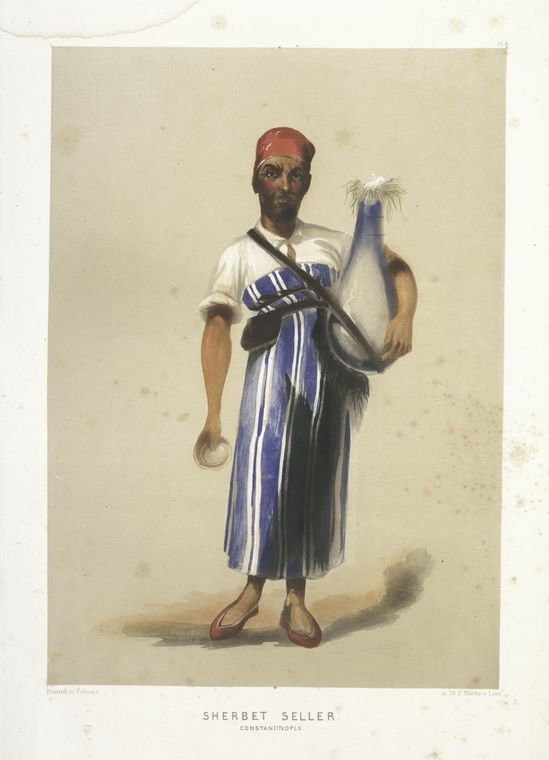 Seller of Sherbet, Constantinople
