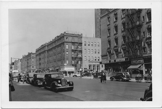 Columbus Avenue at 86th Street and , West side to North, Manhattan