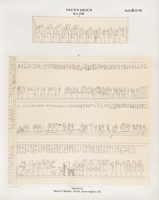 Neues Reich. Dynastie  XVIII. Theben [Thebes]. Bab el Meluk [Bîbân el-Mulûk]: Grab Amenophis III.