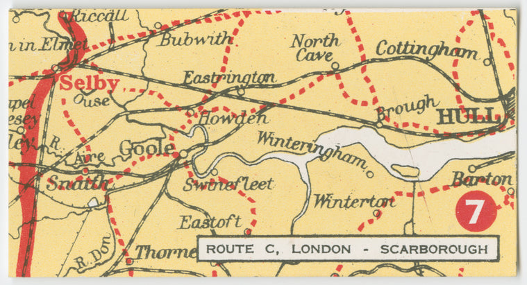 Route C. London - Scarborough.