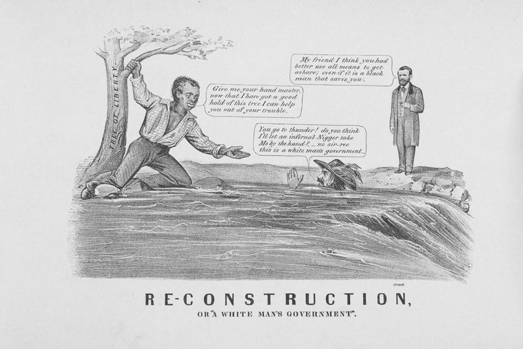 Re-Construction; Or "A White Man's Government."