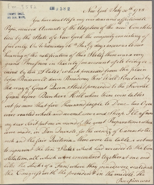 Letter to St. George Tucker, Matoax, Va.