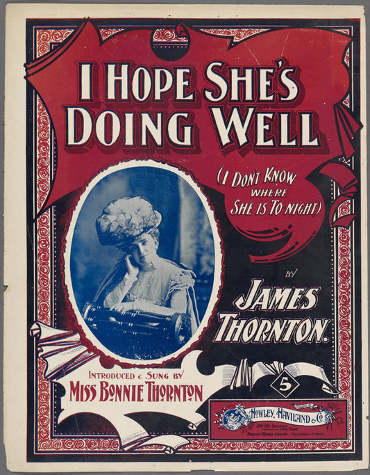 I hope she's doing well