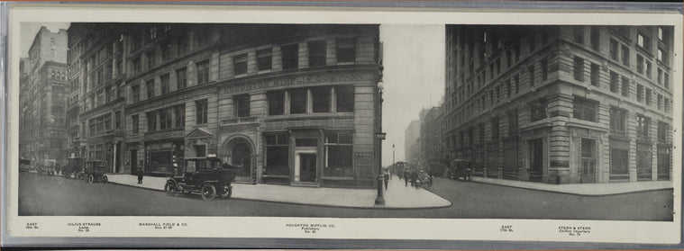 [East 16th Street] No. 79 Stern & Stern - Houghton Mifflin Co. - Marshall Field & Co. - Julius Strauss, laces