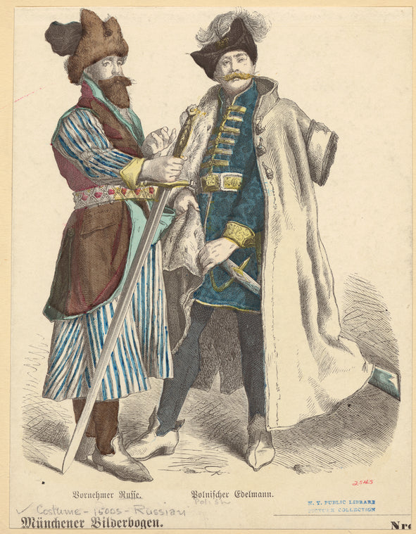 Vornehmer Russe ; Polnischer Edelmann