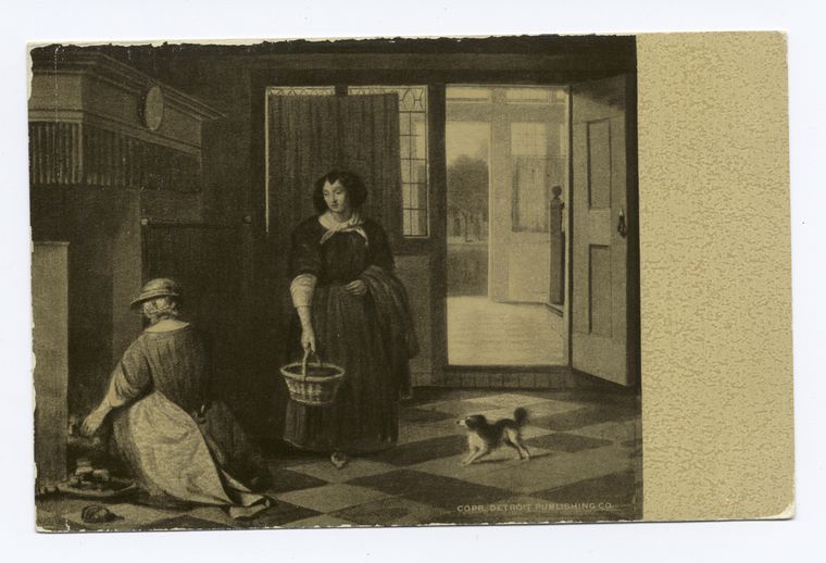Interior of a Dutch House, Pieter De Hoogh