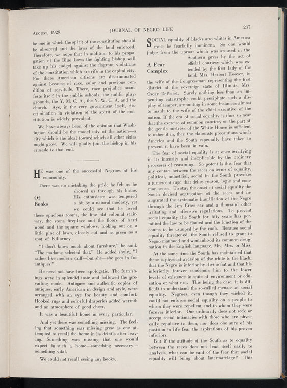 Opportunity: journal of Negro life