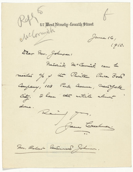 Creelman, James