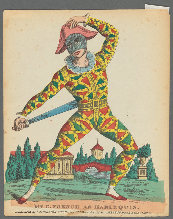 Mr. G. French as Harlequin