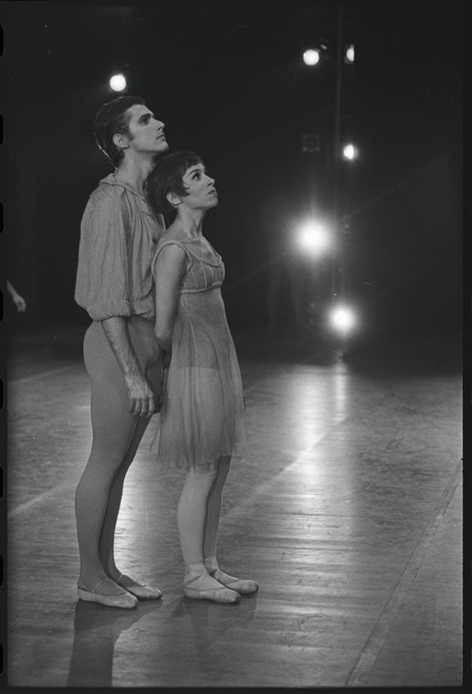 John Sowinski and Christine Sarry with the American Ballet Company in "At Midnight"