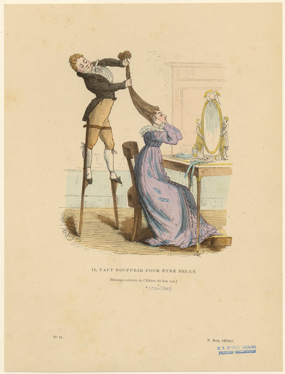 Il faut souffrir pour être belle