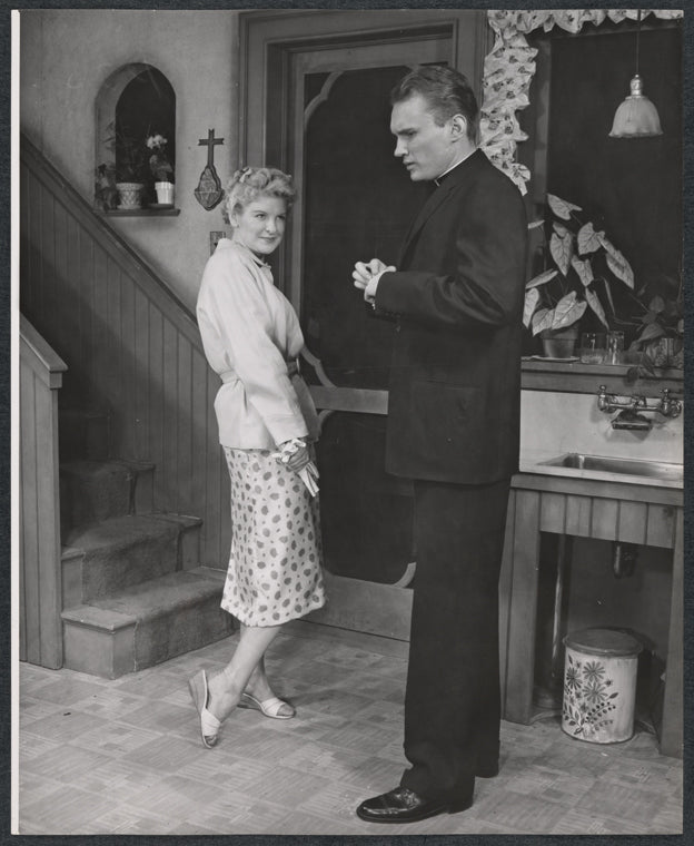 Elaine Stritch and James Olson for the stage production The Sin of Pat Muldoon