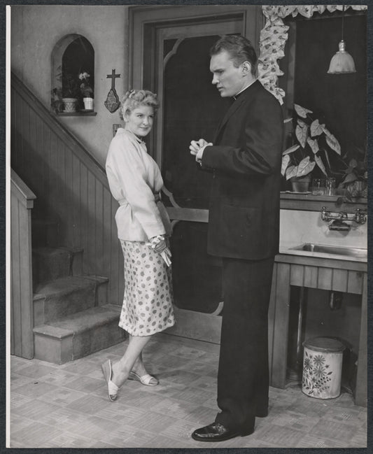 Elaine Stritch and James Olson for the stage production The Sin of Pat Muldoon