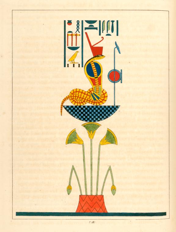 L'Uraeus, emblblême du Saté.