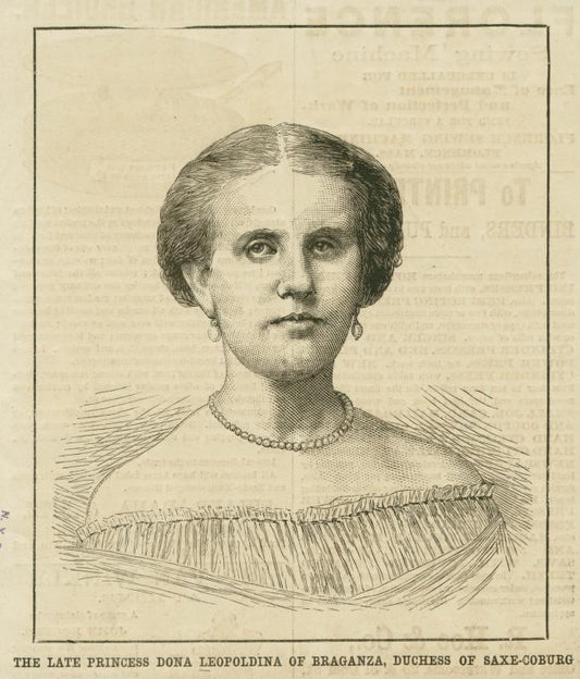 Leopoldina, Empress, consort of Pedro I, Emperor of Brazil, 1797-1826.