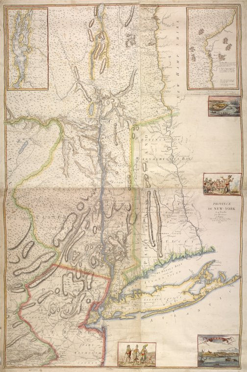 Province de New-York : en 4 feuilles