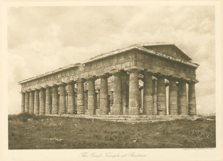 The Great Temple at Paestum