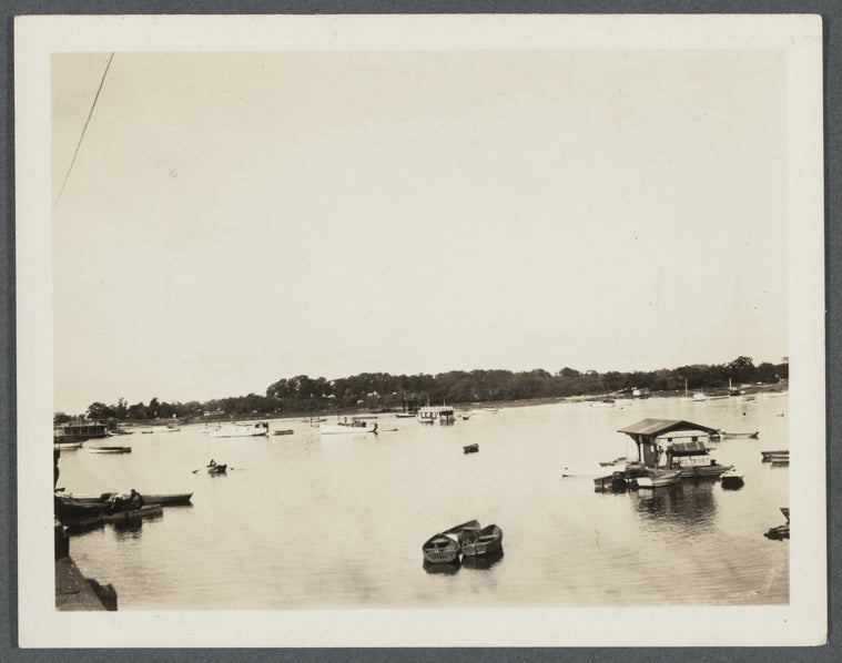 View of Manhasset Bay from Public Dock. Port Washington, North Hempstead