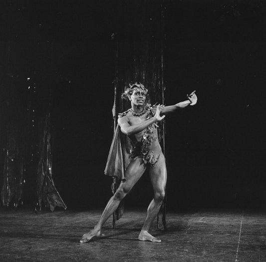 New York City Ballet production of "A Midsummer Night's Dream" with Arthur Mitchell as Puck, choreography by George Balanchine (New York)